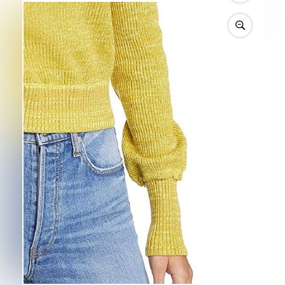 Free People Sugar Rush Cropped Sweater - Picture 3 of 12